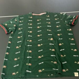 Free planet size large, men's funny Christmas tee, NWOT- ugly sweater party tee